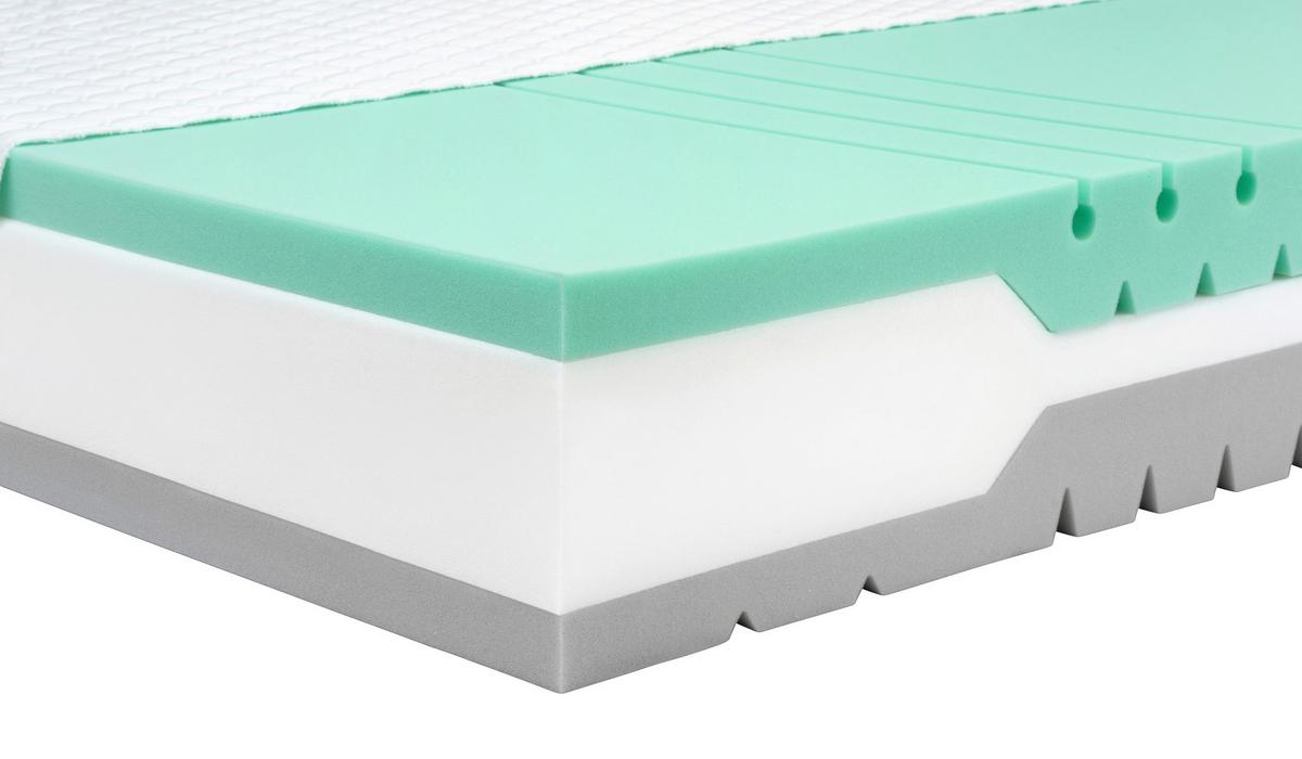 Matrace FYZIO STAR 140x200cm, H3/H4 - bílá, Konvenční, textil (140/200cm) - Primatex