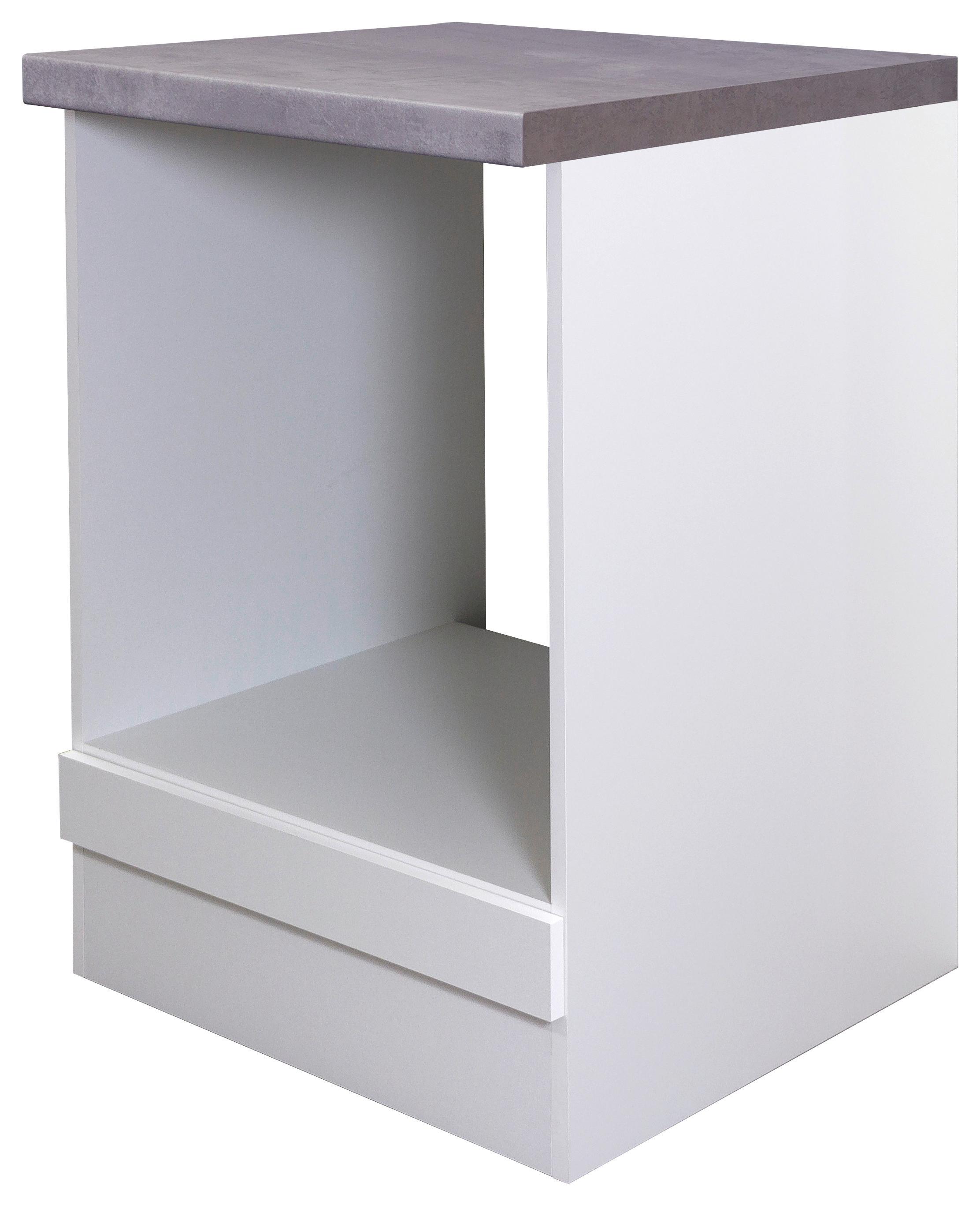Skříňka Na Sporák Neo Bílá - bílá, Moderní, kompozitní dřevo (60/86/60cm) - FlexWell.ai