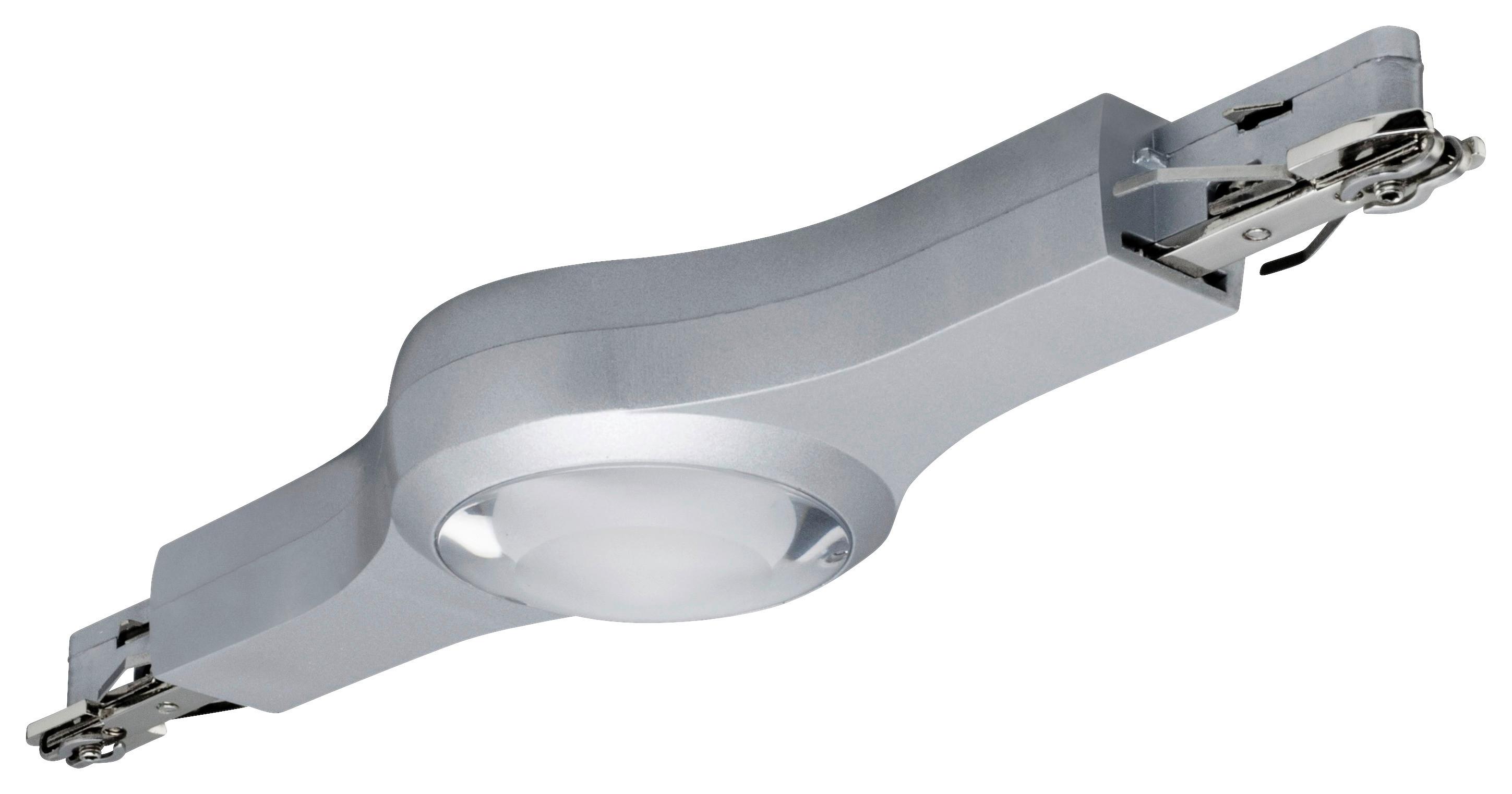 Schienensystem URail Linien- verbinder 95477 Chromfarben - Chromfarben, Design, Metall (22,5/2,7/5,7cm) - Paulmann