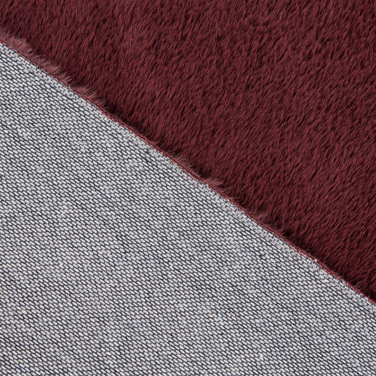 UMĚLÁ KOŽEŠINA Caroline 1, 80/150cm, bobulová - bobulová, textil (80/150cm) - Mömax
