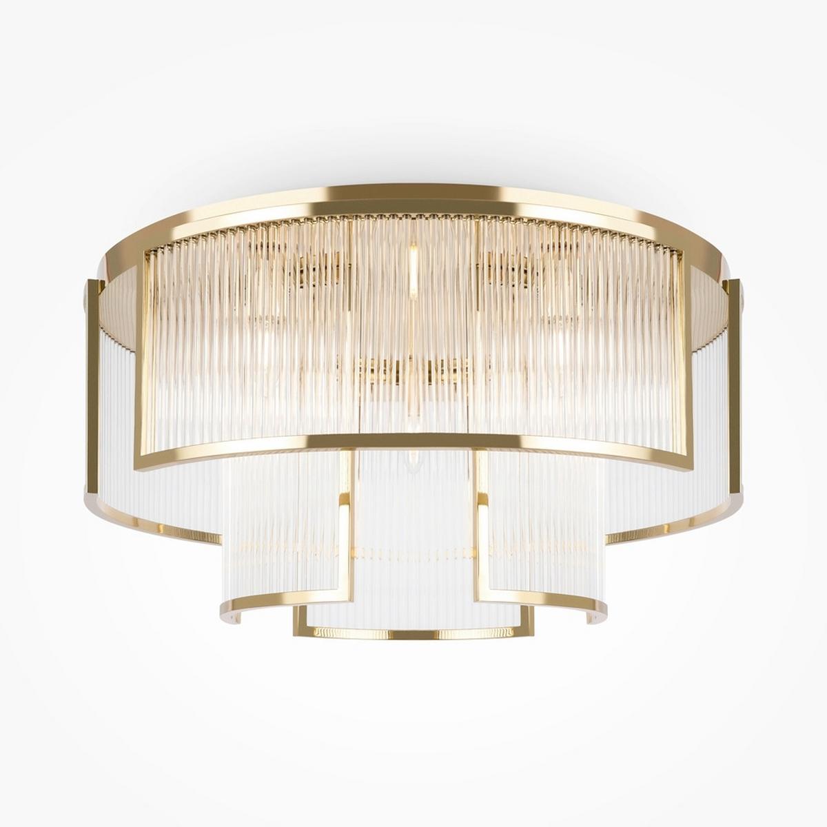 Deckenleuchte Frame - Goldfarben, MODERN, Metall (65/33cm) - MAYTONI