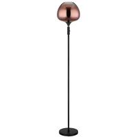 Stehleuchte 15548s2g - Klar/Chromfarben, Basics, Glas/Metall (29/165cm) - Globo