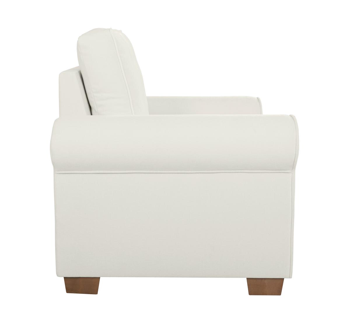 Sessel Arles, Hellgrau 80 B: 93 Cm - Buchefarben/Hellgrau, Design, Textil (93/89/82cm) - MID.YOU