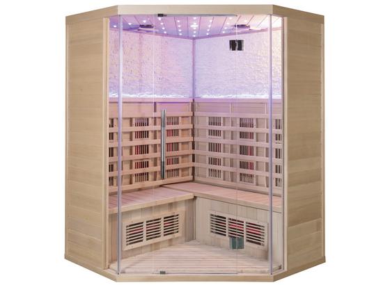 Infrarotkabine 3-4 Personen 150x200x65cm Oslo - Naturfarben, MODERN, Holz (150/200/65cm) Infrarotkabine 3-4 Personen 150x200x65cm Oslo - Naturfarben, MODERN, Holz (150/200/65cm)