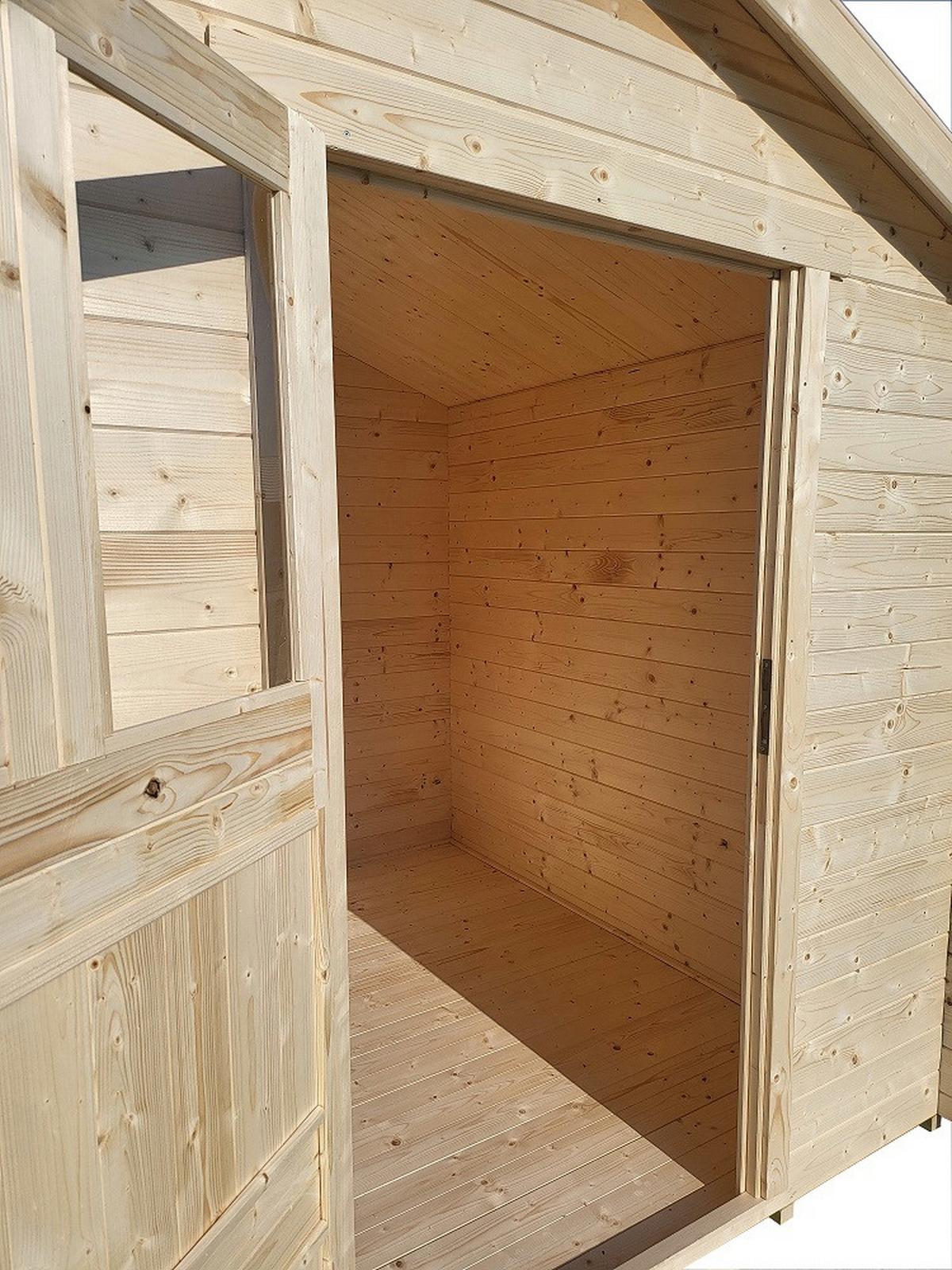 Kerti Faház Lilie Kb. 4,84m2 - natúr színű, Basics, fa - Best Price