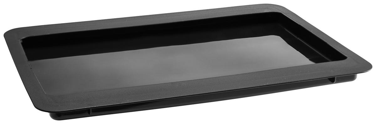 Kryt na koš Anne - černá, plast (34,0/24,8/2,1cm)