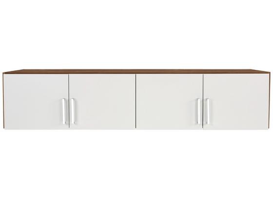 Aufsatzschrank zu Kleiderschrank Wien, 181cm - Eichefarben/Weiß, KONVENTIONELL, Holzwerkstoff (181/39/54cm) Aufsatzschrank zu Kleiderschrank Wien, 181cm - Eichefarben/Weiß, KONVENTIONELL, Holzwerkstoff (181/39/54cm)