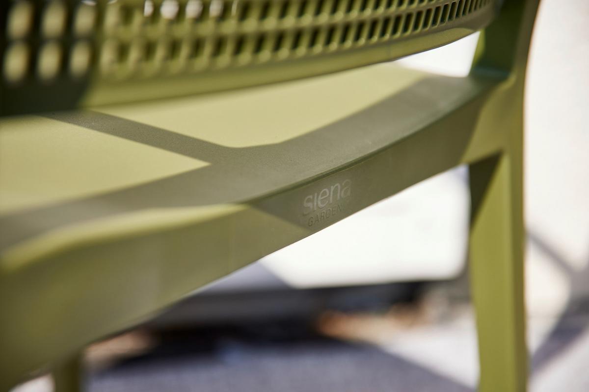 Stapelstuhl T20122 - Grün, Basics, Kunststoff (46/80/56cm) - Siena Garden