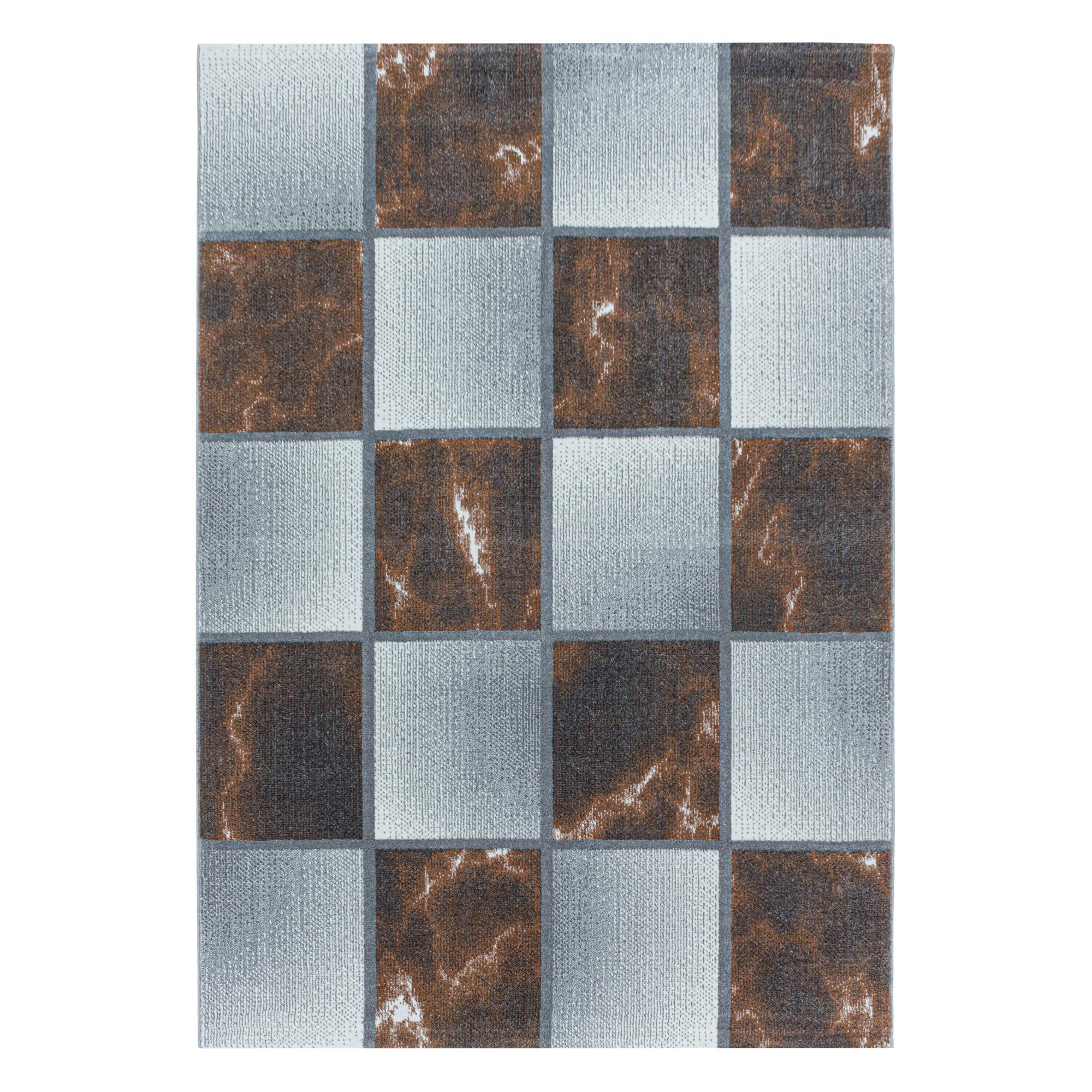 Webteppich Kupferfarben Ottawa 140x200 cm - Kupferfarben, Design, Textil (140/200cm)