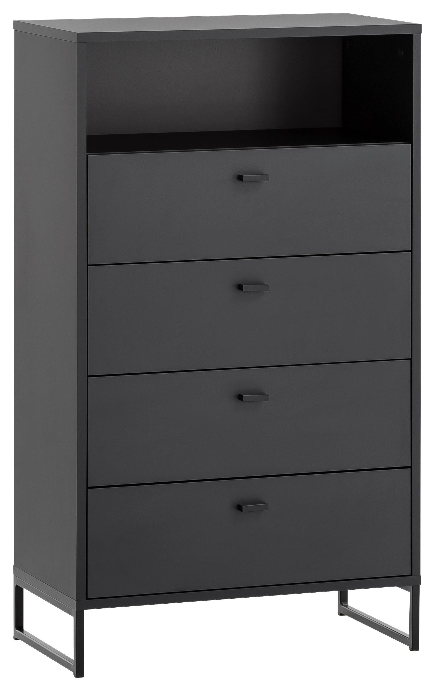 HIGHBOARD JANNE HIGHBOARD 600 4SK NISCHE - Schwarz/Grün, LIFESTYLE, Holzwerkstoff (60,2/103,9/33,1cm) - MID.YOU