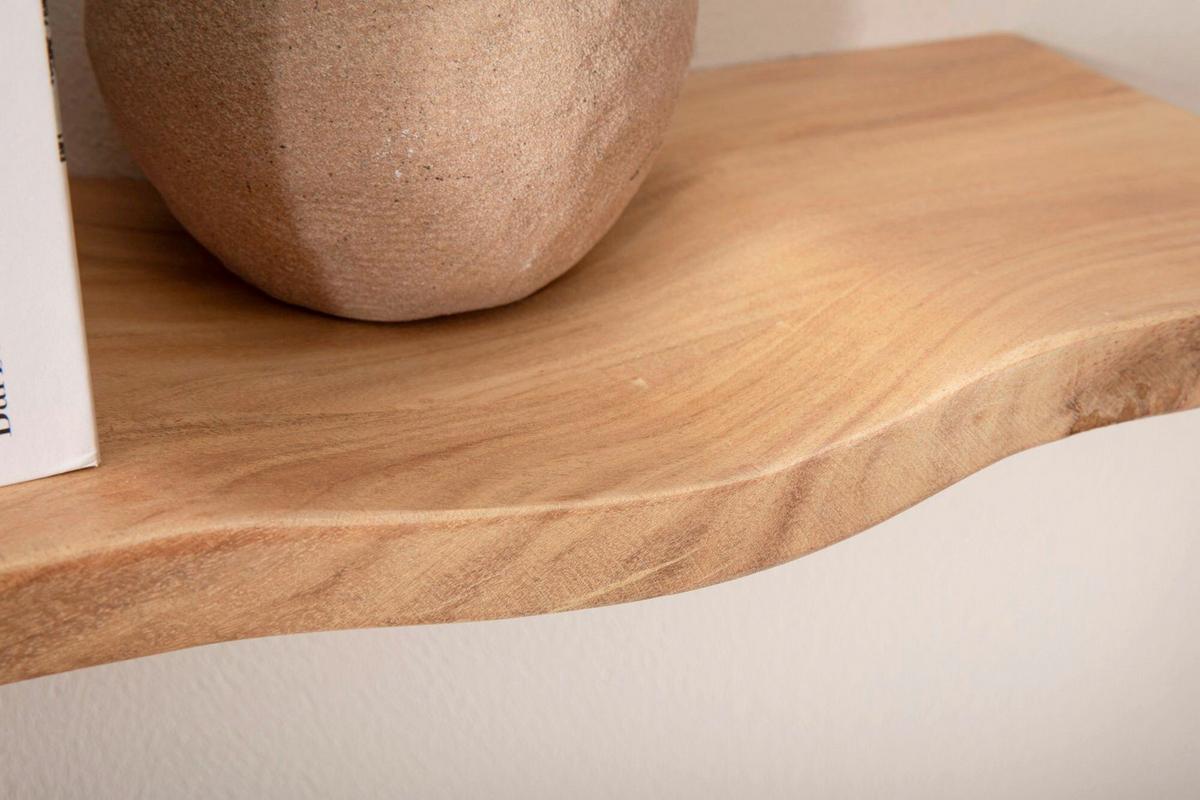 WANDBOARD Akaziefarben B: 120cm - Akaziefarben, Design, Holz (120/5/20cm) - Livetastic
