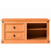 Lowboard Mexico Naturfarben B: 120 cm - Naturfarben, Design, Holzwerkstoff (120/57/50cm) - MID.YOU