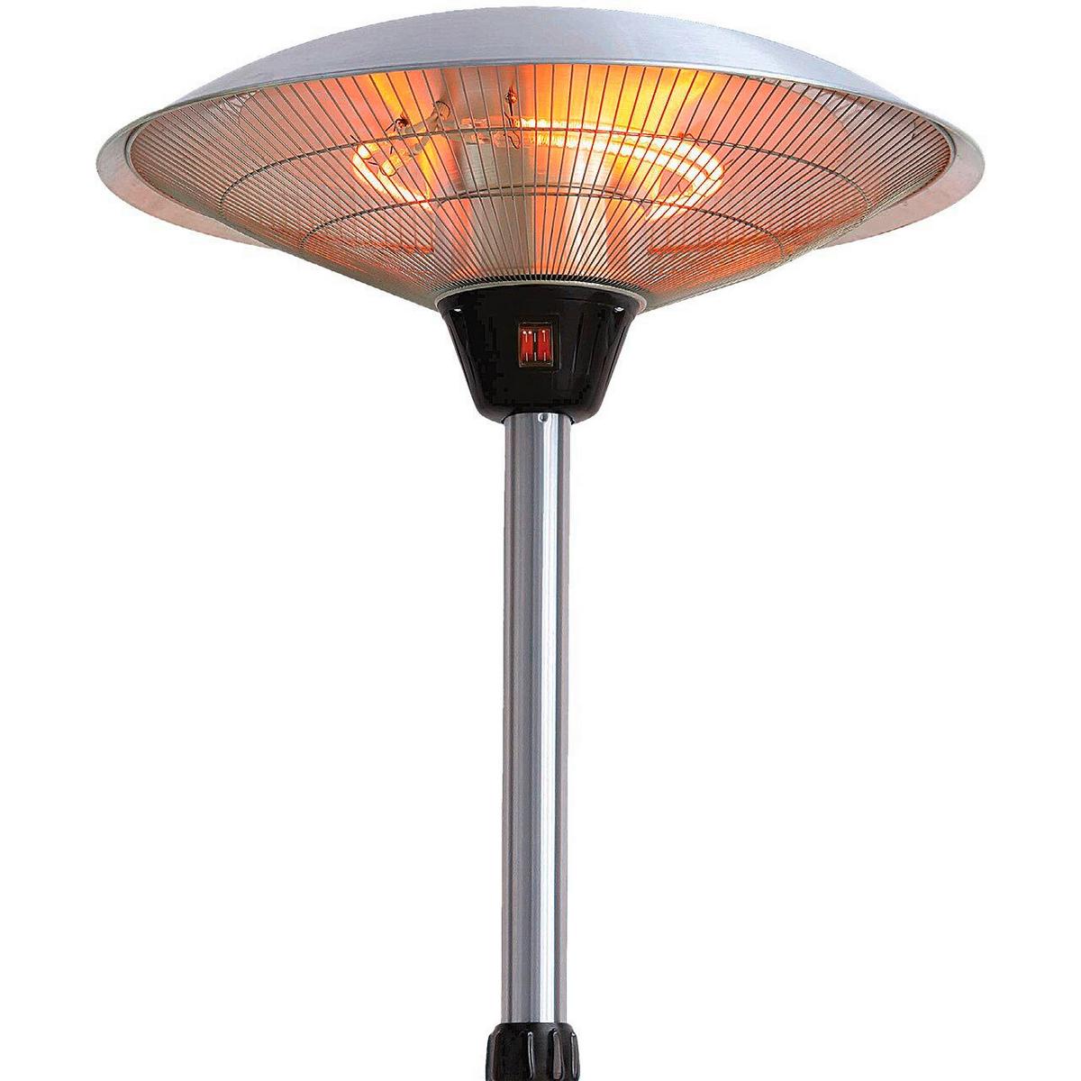 Terrassenstrahler Halogen - Alufarben, Basics, Metall (60/190/60cm)