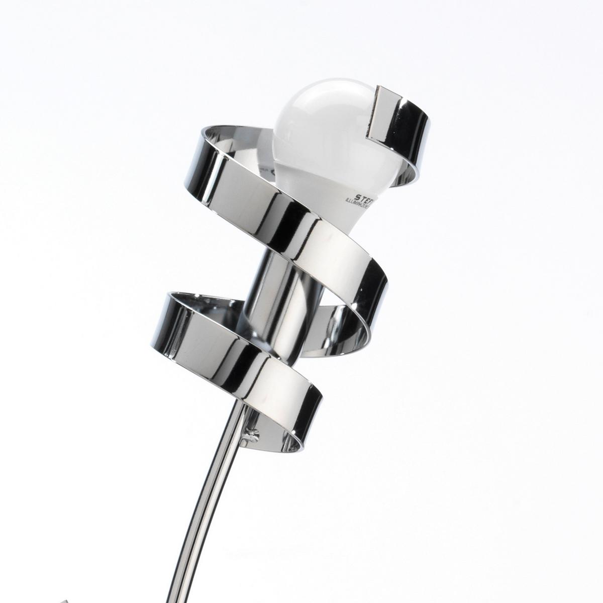 Tischleuchte 4812/lgc - Chromfarben, Design, Metall (40/65cm)