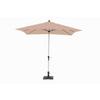 Sonnenschirm Acapole Bl: 200x300 cm Taupe - Taupe/Platinfarben, Basics, Textil/Metall (200/300cm) - Gardenson