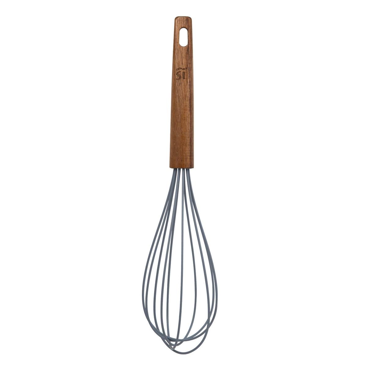 Küchenhelferset 5-Teilig Tools Set Hellblau/Akazie - Hellblau, Basics, Kunststoff (7.8/29,7/39.8cm)