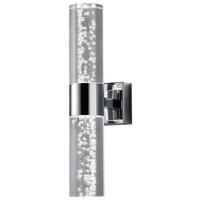 Bad-wandleuchte Ip44, 2-Flammig, Chromfarben - Klar/Chromfarben, Design, Kunststoff/Metall (30,0/7,0/12,0cm) - Trio Leuchten