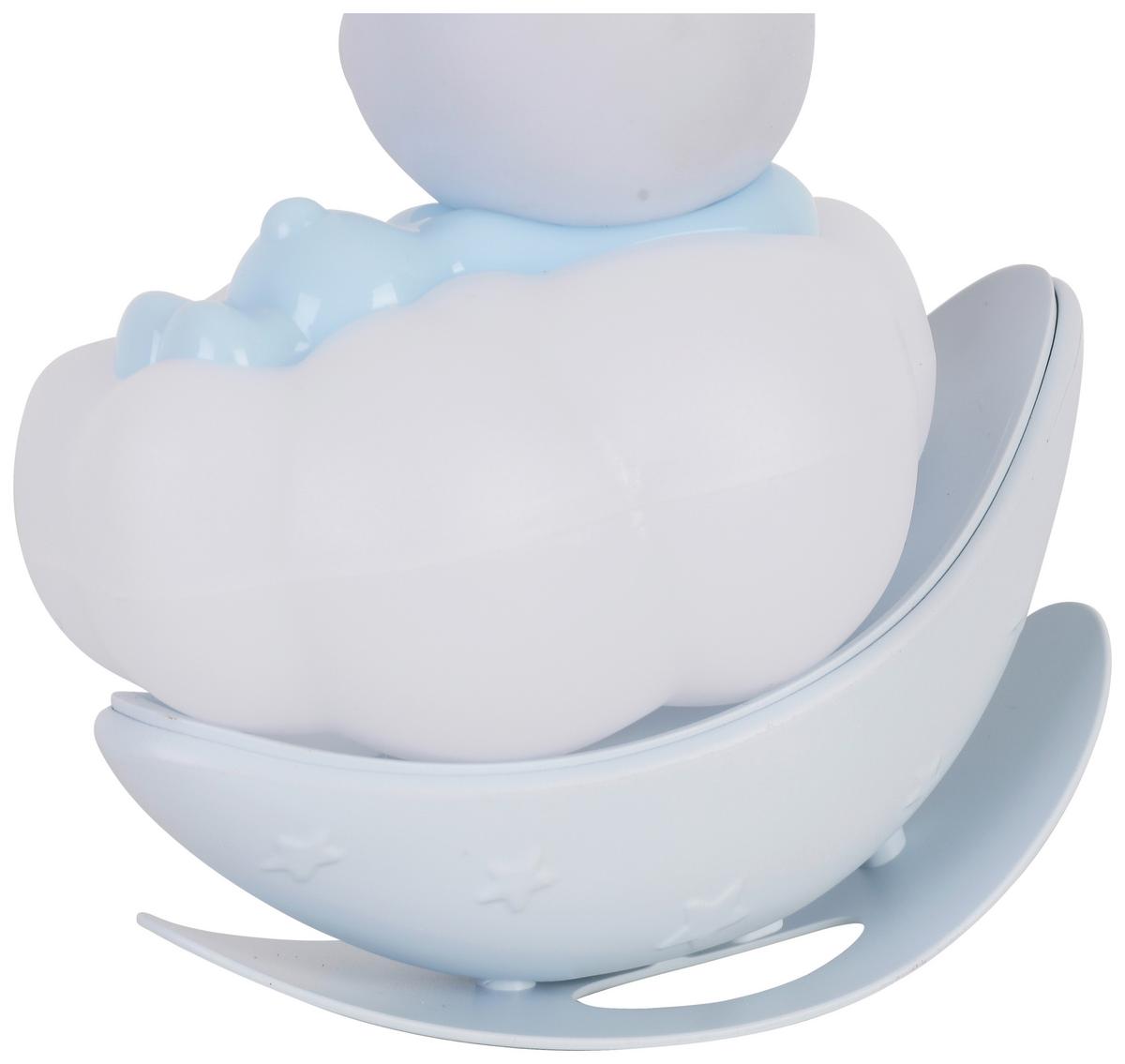 DEKORAČNÍ LED SVÍTIDLO OLI - světle modrá, Moderní, plast (6,7/11/11,5cm) - Modern Living