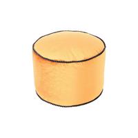 Pouf Taj Mahal Dxh 47x32 Cm Samt Bronze Mit Reißverschluss - Bronzefarben, Basics, Textil (47/32/47cm) - Kayoom