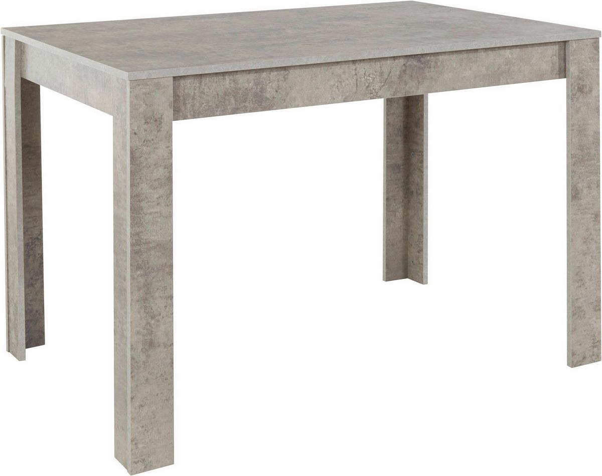 Esstisch Lynn Grau L: 120cm - Grau, Design, Holzwerkstoff (120/75/80cm) - MID.YOU