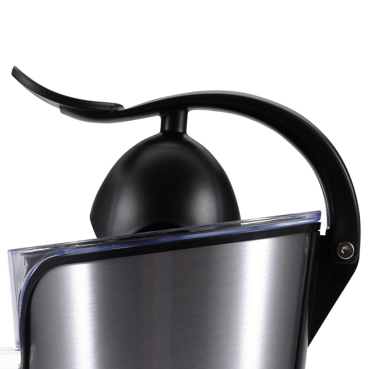 Zitronenpresse Foodies Elektrisch Kunststoff Bpa-Frei - Edelstahlfarben/Transparent, Basics, Kunststoff/Metall (18,5/18,5/30cm) - Masterpro