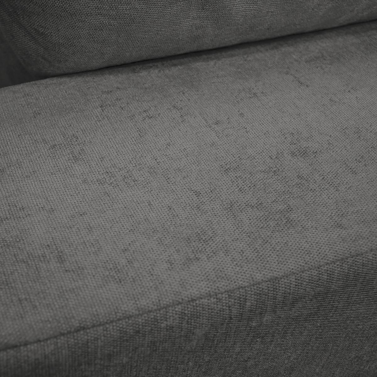 Ecksofa Pruno, Grau S: 174x247 Cm - Schwarz/Grau, Design, Textil (174/247cm) - MID.YOU