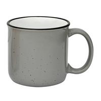 Hrnček na kávu TINA - sivá, Konventionell, keramika (8,8/8,5cm) - Based