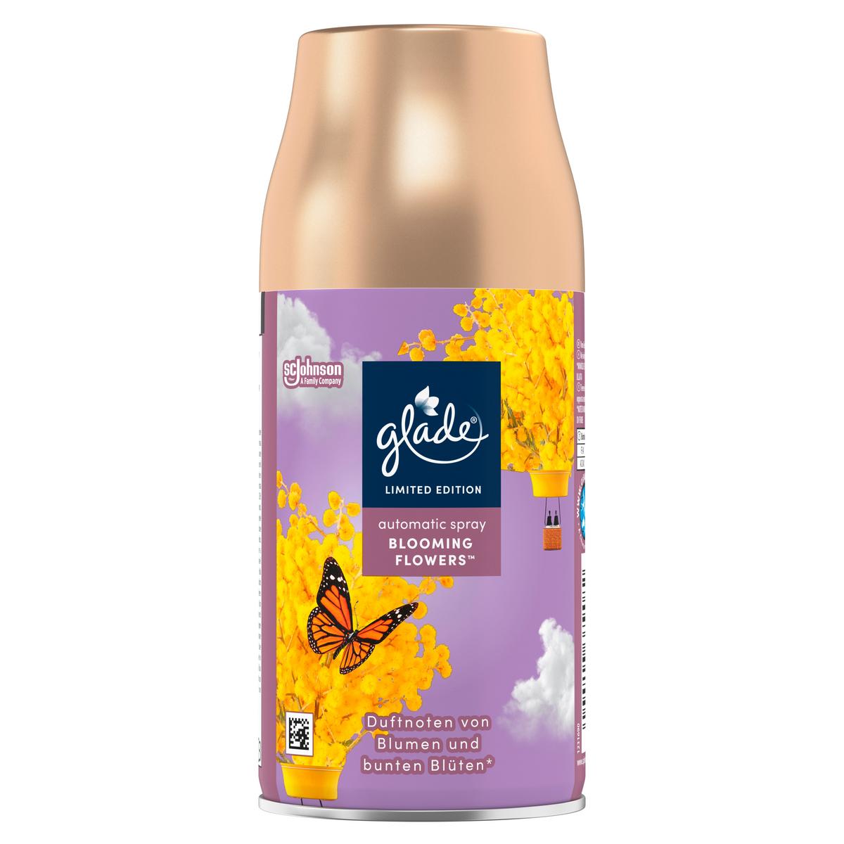 Raumduft-Nachfüllung Blooming Flowers - Flieder, Basics, Kunststoff/Metall (0.269l) - Glade