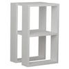 Nachttisch Lonie - Weiß, Design, Holzwerkstoff (34/55/30cm) - Livetastic