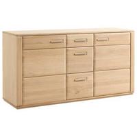 Sideboard teilmassiv B: 161 cm Sena Eichefarben - Eichefarben, Design, Holz/Holzwerkstoff (161/85/47cm) - Livetastic