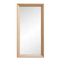 Nástěnné zrcadlo MOLLY dekor dub - barvy dubu, Moderní, plast/sklo (40/80cm) - Mömax