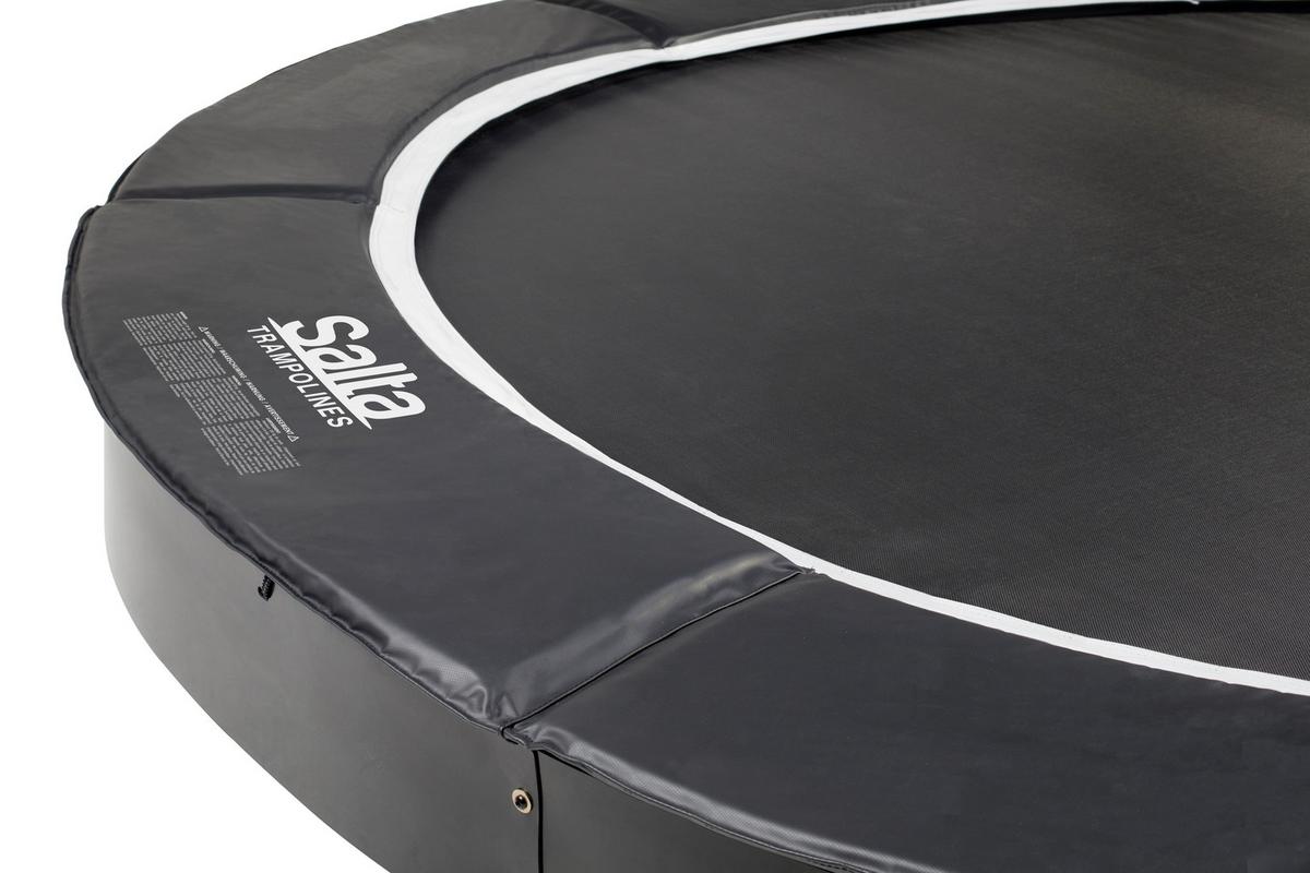 Bodentrampolin Ø 396cm Salta Royal Baseground - Schwarz, Trend, Metall (396cm) - Salta