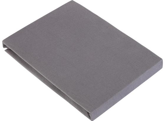 Prostěradlo Napínací Basic - šedá, textil (100/200cm) - Mömax modern living Prostěradlo Napínací Basic - šedá, textil (100/200cm) - Mömax modern living