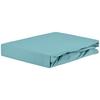 Spannleintuch Jardena Rose 90-100x200 cm Baumwolle - Hellblau, KONVENTIONELL, Textil (90-100/200cm) - James Wood