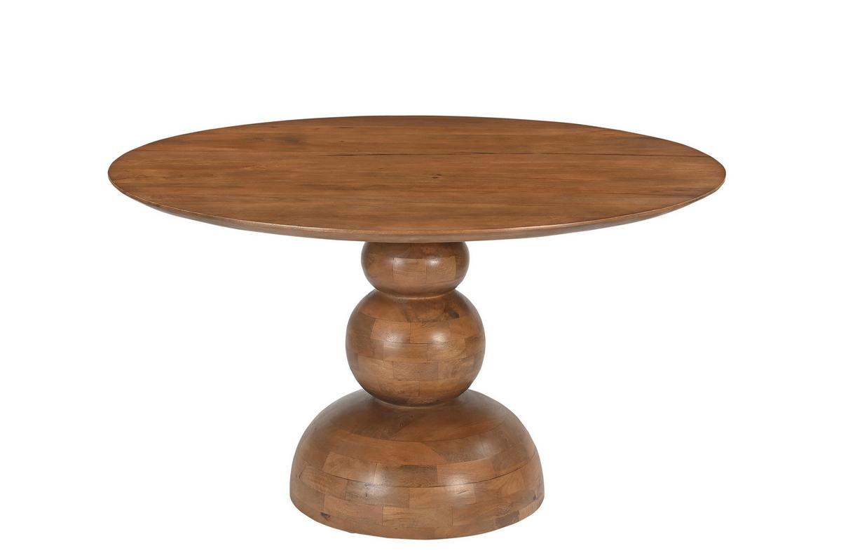 ESSTISCH Naturfarben L: 130cm - Naturfarben, MODERN, Holz (130/130/76cm) - MID.YOU