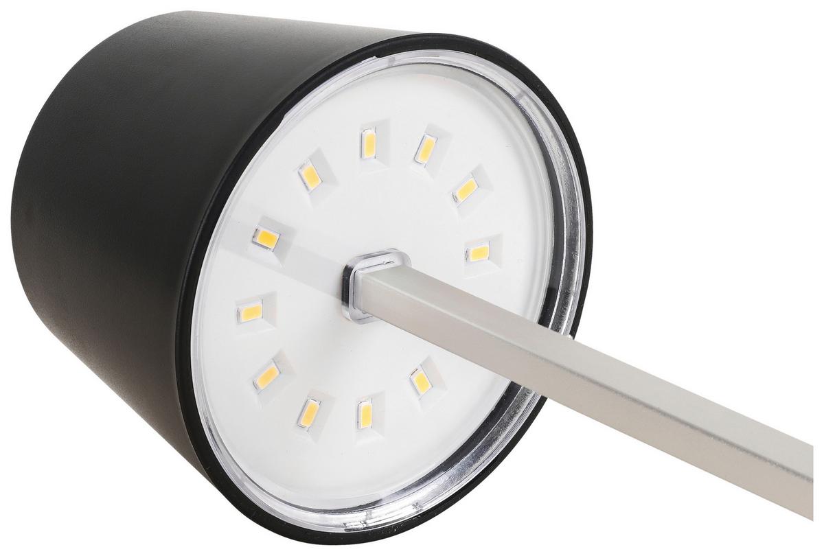 DEKORAČNÍ LED SVÍTIDLO GOPI - černá/barvy stříbra, Romantický / Rustikální, kov/plast (10,5/26cm) - Modern Living