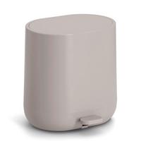 Treteimer aus Kunststoff ca. 6L , Greige - Greige, Basics, Kunststoff (26/22,5/26,5cm) - Zeller Present