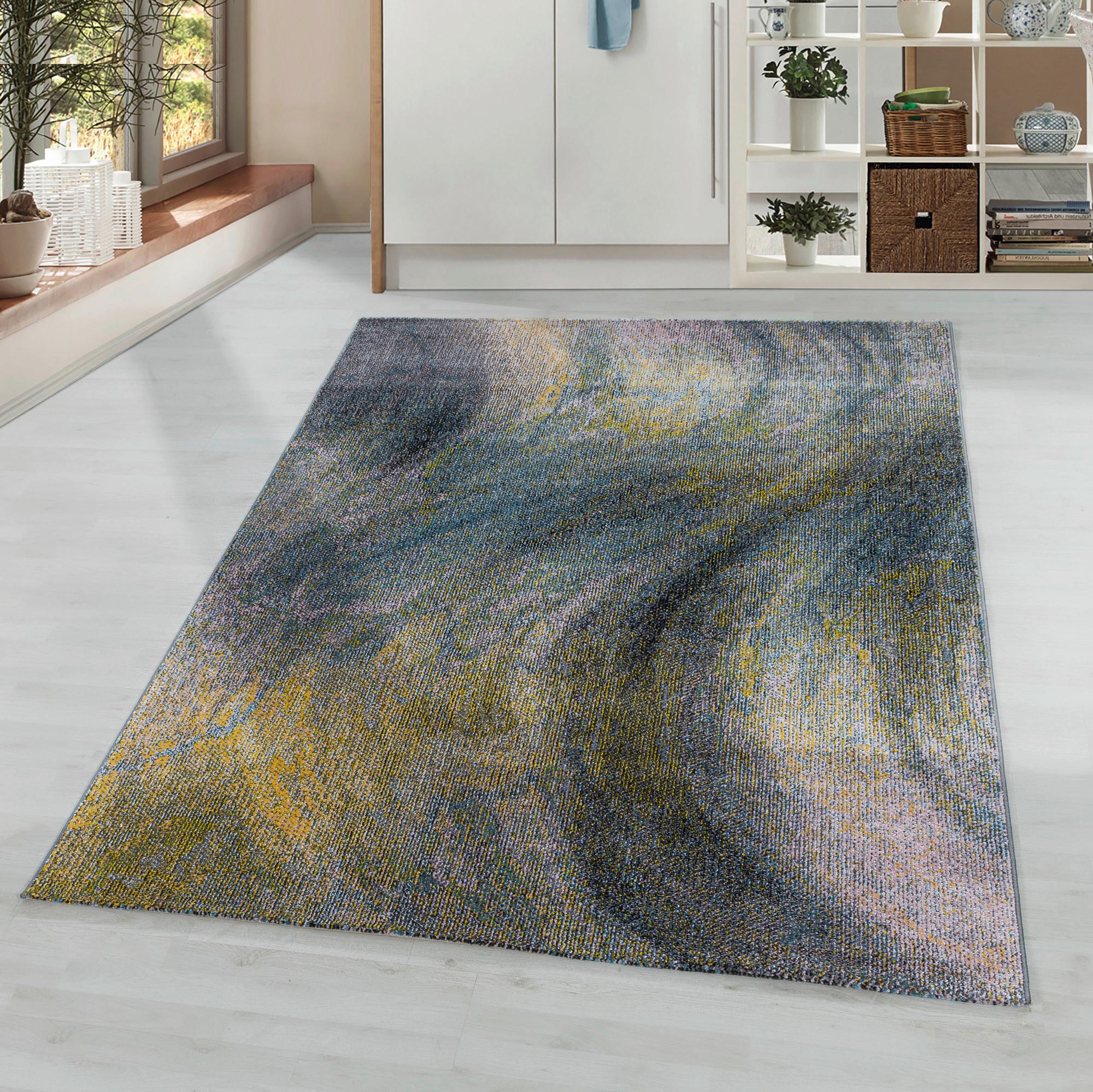 Webteppich Multicolor Naturfaser Ottawa 80x150 Cm - Multicolor, Design, Textil (80/150cm)