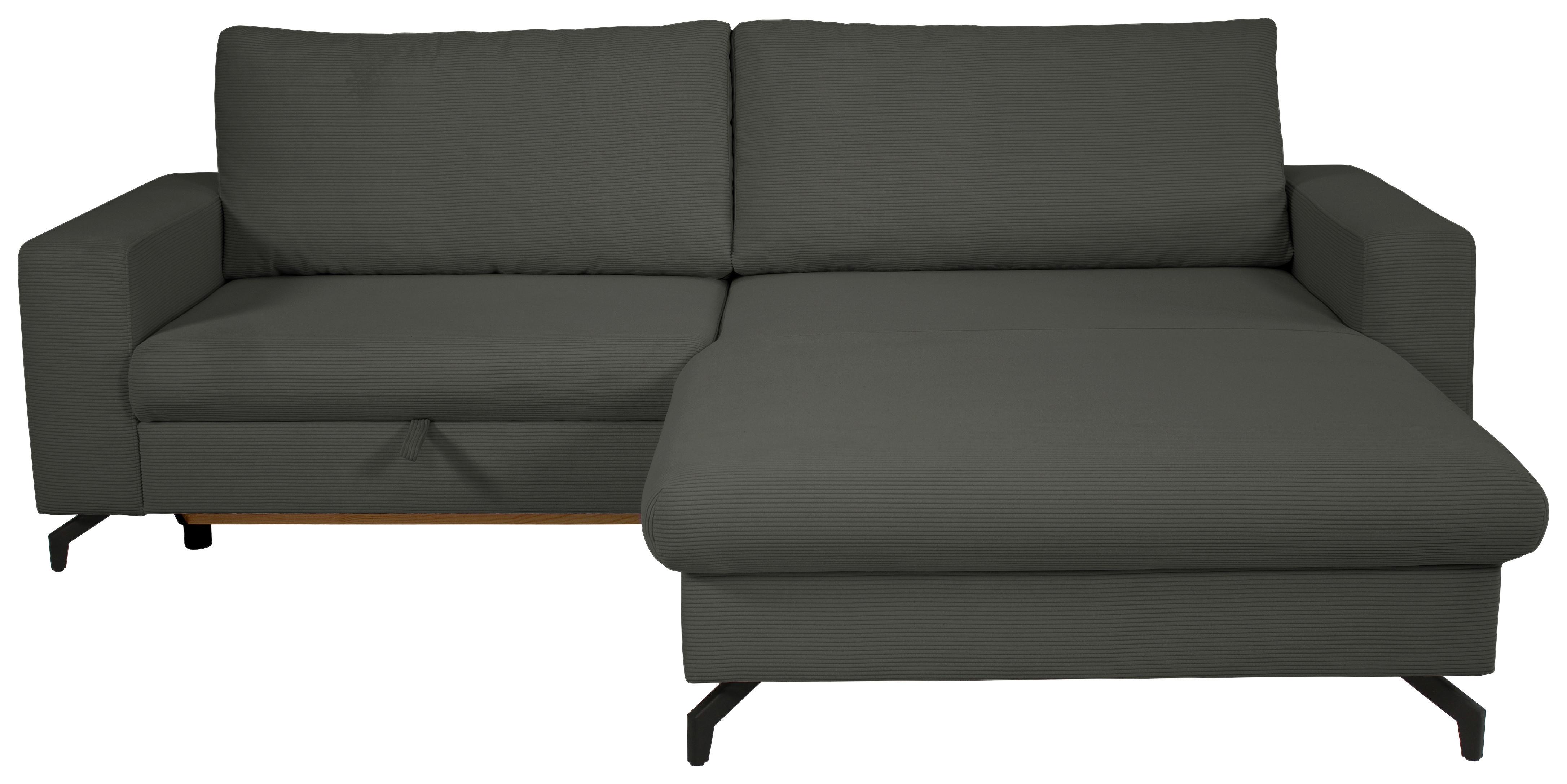 Ecksofa Clara Anthrazit B: 240 cm