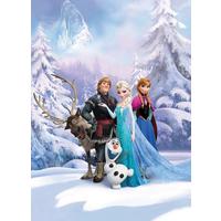 Fototapete Frozen - Blau/Multicolor, Design, Papier (184/254cm) - Disney