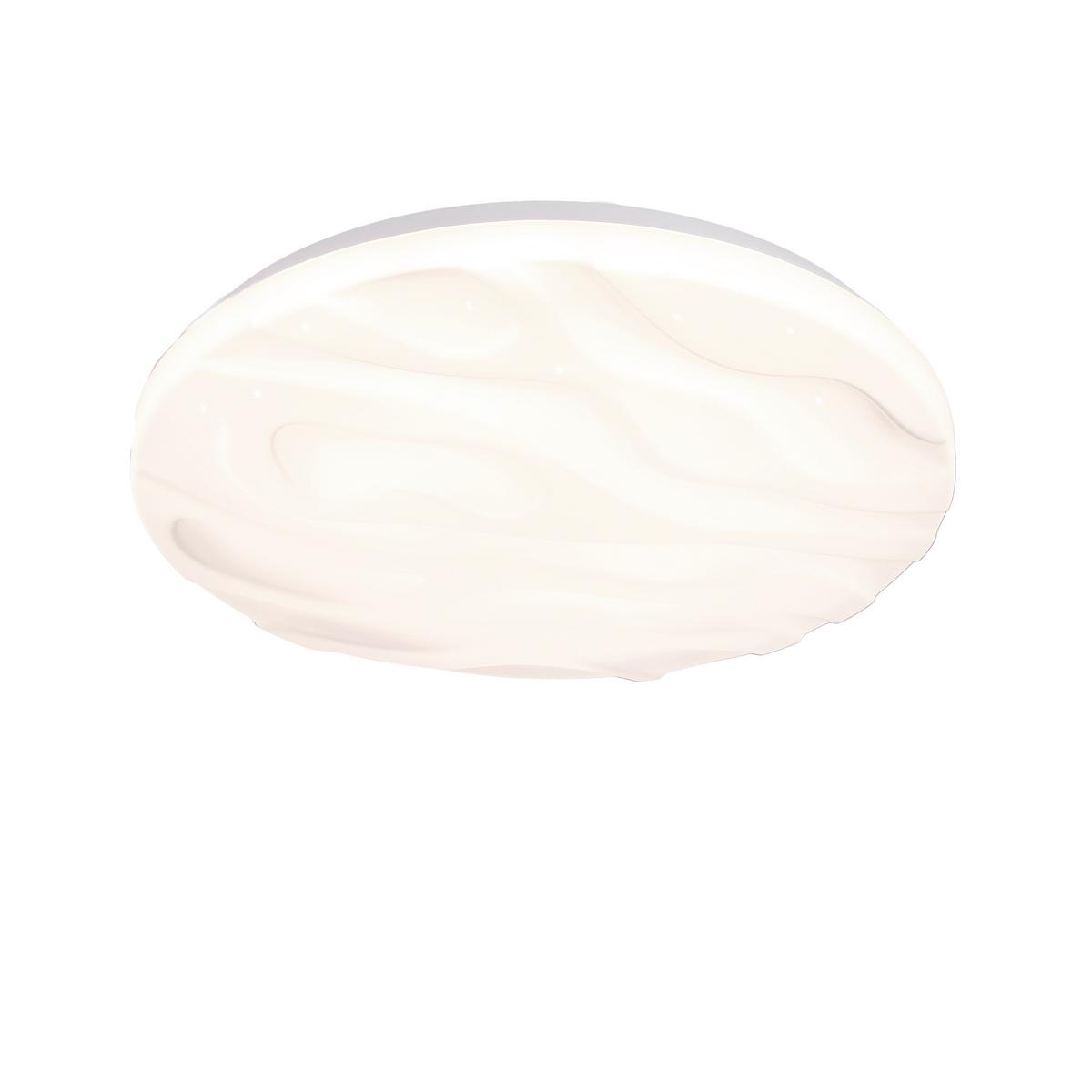 LED-Deckenleuchte 13-11336 Nevada - Weiß, Basics, Kunststoff/Metall (38.5/38.5/7cm)