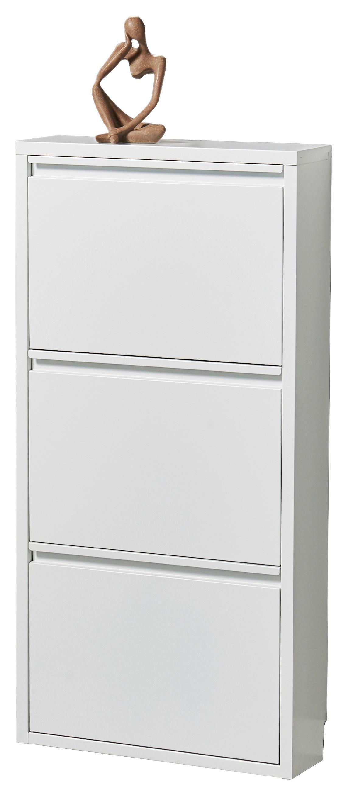 VYKLÁPĚCÍ BOTNÍK BERT - bílá, Konvenční, kov (51/104/16cm) - Mömax