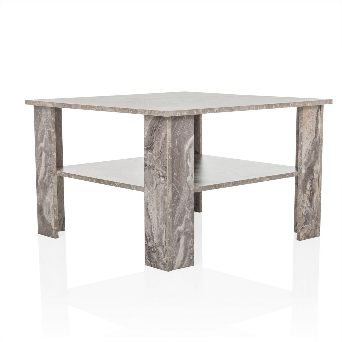 Couchtisch Bismo Grau B: 70 cm - Grau, MODERN, Holzwerkstoff (70/70/45cm) - MID.YOU