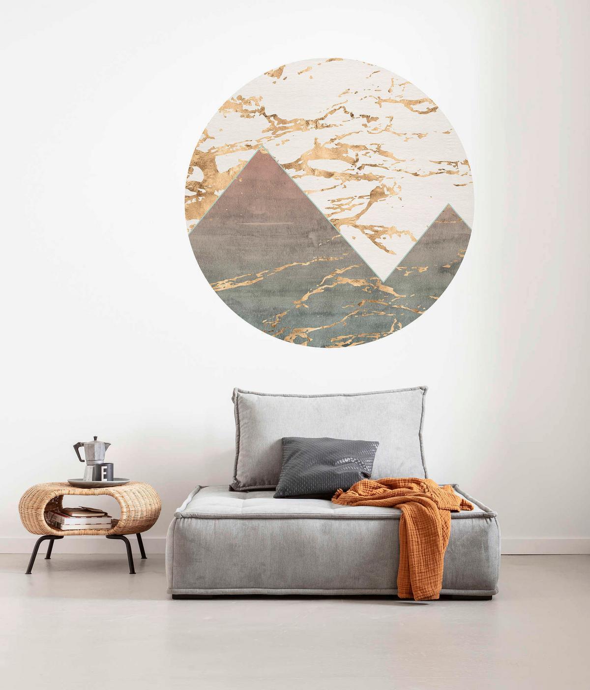 Fototapete D1-054 Precious Peaks - Multicolor, Trend (125cm)