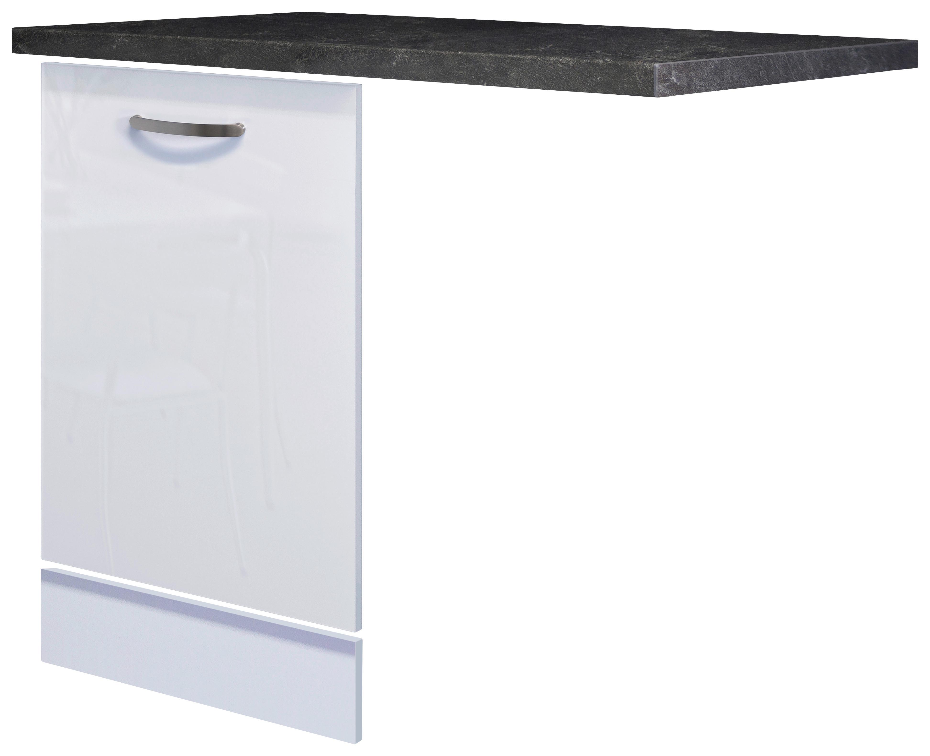 Geschirrspülerfront Alba Weiß mit Arbeitsplatte B: 60 cm