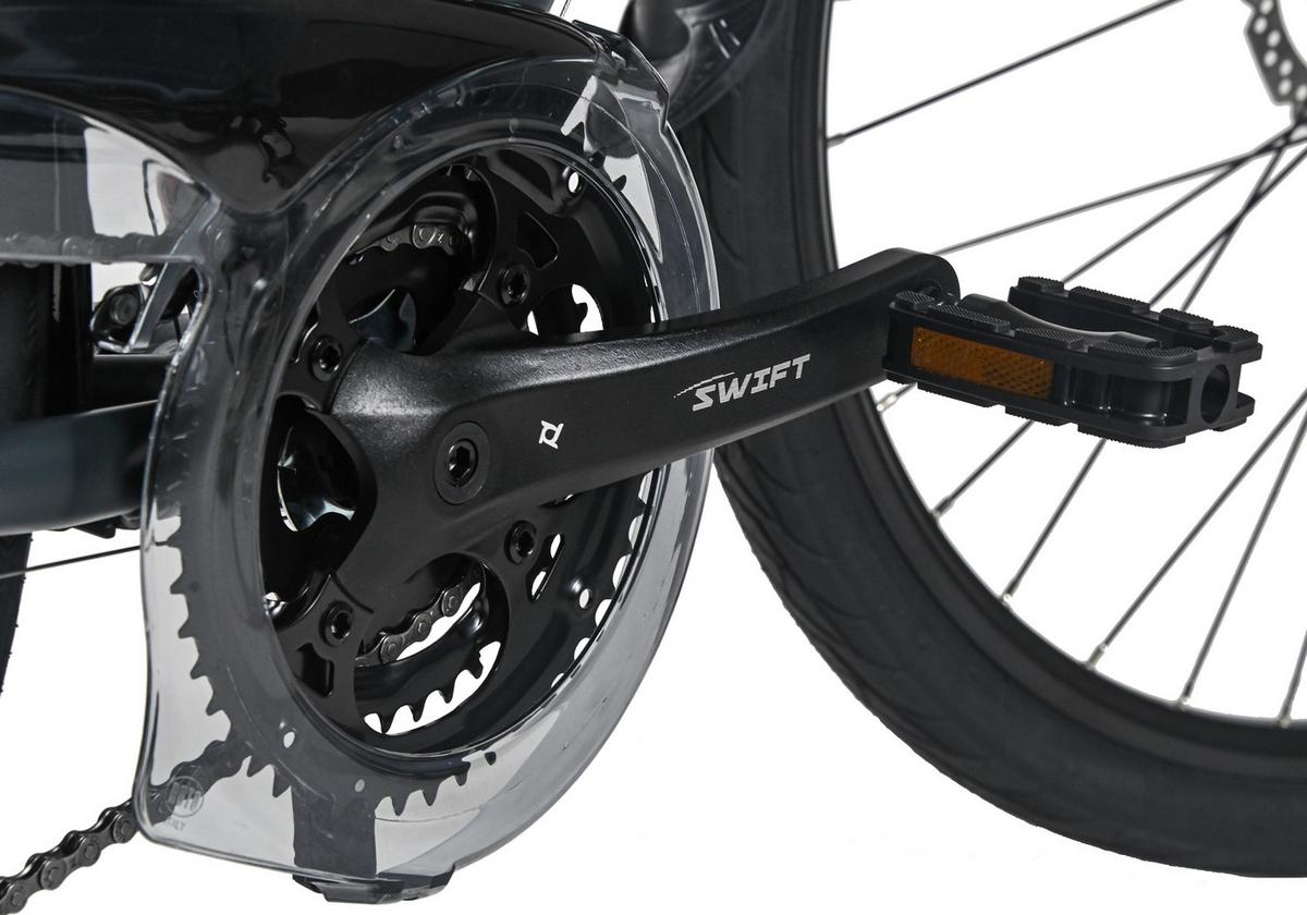 Trekkingrad Damen 28 Zoll - Anthrazit, Basics, Metall (25/140/60cm)