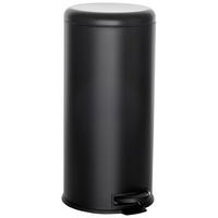 Abfallsammler Clean Step - Schwarz, Basics, Kunststoff/Metall (30/63,5/30cm) - MID.YOU