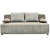 Schlafsofa Stella Creme B: 197 cm - Creme/Schwarz, Design, Textil (197/90/83cm) - MID.YOU