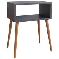 Nachttisch Singol M - Honigeiche/Anthrazit, MODERN, Holzwerkstoff (44,5/60/30cm) - MID.YOU