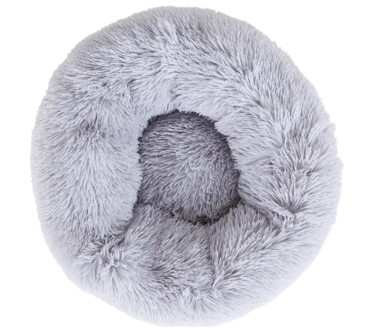 Kutyafekhely Flocky - világosszürke, Konventionell, textil (50cm) - Ondega